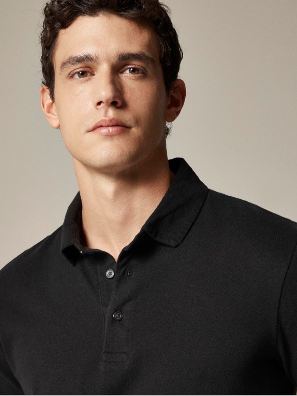 J Crew Shirt 2XLT Polo Black - Picture 3 of 8